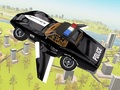 Spēle Flying Car Game Police Games