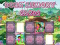 Spēle Dora memory cards