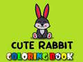 Spēle Cute Rabbit Coloring Book 