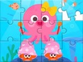 Spēle Jigsaw Puzzle: Cute Octopus