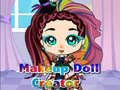 Spēle Makeup Doll Creator