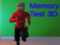 Spēle Memory Test 3D