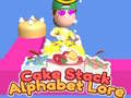 Spēle Cake Stack Alphabet Lore
