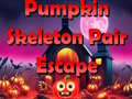 Spēle Pumpkin Skeleton Pair Escape 