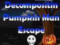 Spēle Decomposition Pumpkin Man Escape 