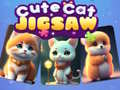 Spēle Cute Cat Jigsaw