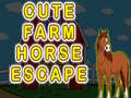 Spēle Cute Farm Horse Escape