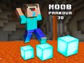 Spēle Noob Parkour 3D