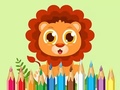 Spēle Coloring Book: Baby Lion