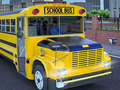 Spēle School Bus Game Driving Sim