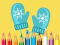 Spēle Coloring Book: Cute Winter Clothes