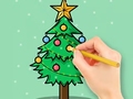 Spēle Coloring Book: Christmas Tree