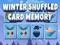 Spēle Winter Shuffled Card Memory