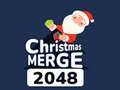 Spēle Christmas Merge 2048