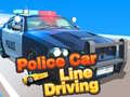 Spēle Police Car Line Driving