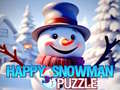 Spēle Happy Snowman Puzzle