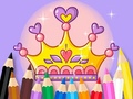 Spēle Coloring Book: Princess Crown