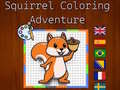 Spēle Squirrel Coloring Adventure