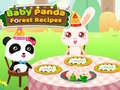 Spēle Baby Panda Forest Recipes