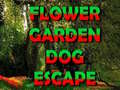 Spēle Flower Garden Dog Escape