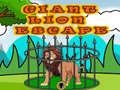 Spēle Giant Lion Escape