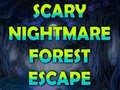 Spēle Scary Nightmare Forest Escape