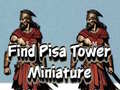 Spēle Find Pisa Tower Miniature