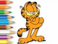 Spēle Coloring Book: Garfield Hamburger