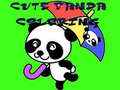 Spēle Cute Panda Coloring