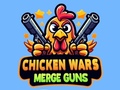 Spēle Chicken Wars Merge Guns