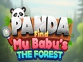 Spēle Panda Find My Baby's The Forest