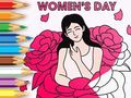 Spēle Coloring Book: Women's Day