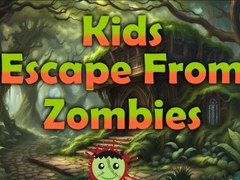 Spēle Kids Escape From Zombies