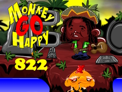 Spēle Monkey Go Happy Stage 822