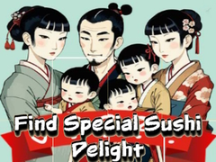 Spēle Find Special Sushi Delight