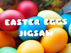 Spēle Easter Eggs Jigsaw