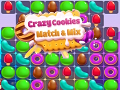Spēle Crazy Cookies Match & Mix