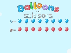 Spēle Balloons And Scissors
