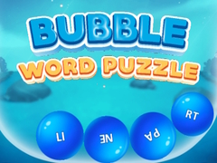 Spēle Bubble Word Puzzle