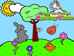 Spēle Easy to Paint Spring Time