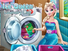 Spēle Ice Queen Laundry Day