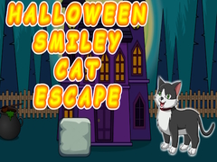 Spēle Halloween Smiley Cat Escape