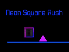 Spēle Neon square Rush