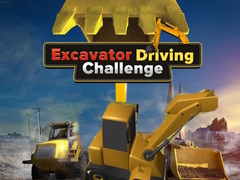 Spēle Excavator Driving Challenge