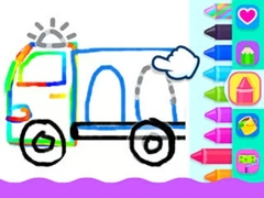 Spēle Toddler Drawing: Ambulance