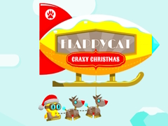 Spēle FlappyCat Crazy Christmas