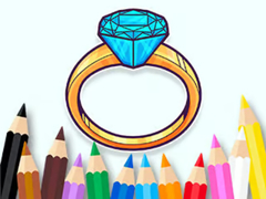 Spēle Coloring Book: Gemstone Ring
