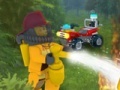 Spēle Lego forest fire-fighting team