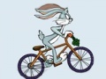 Spēle Bugs Bunny Biking