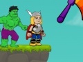 Spēle Hulk Punch Thor